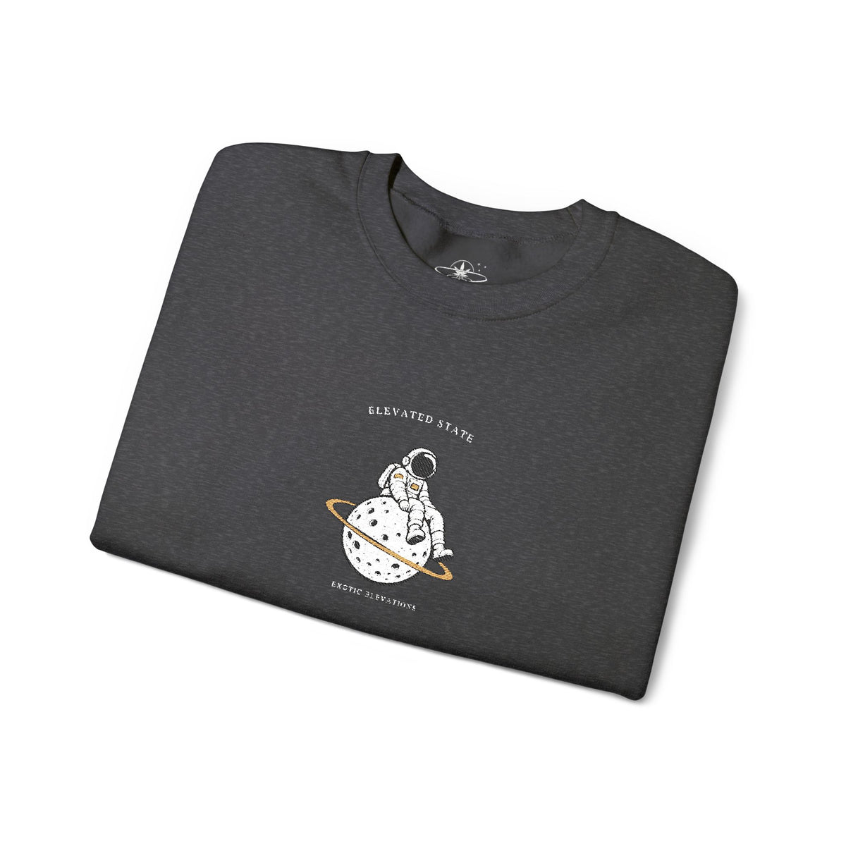 Crewneck Sweatshirt — Tiny Ghost Illustration Pullover