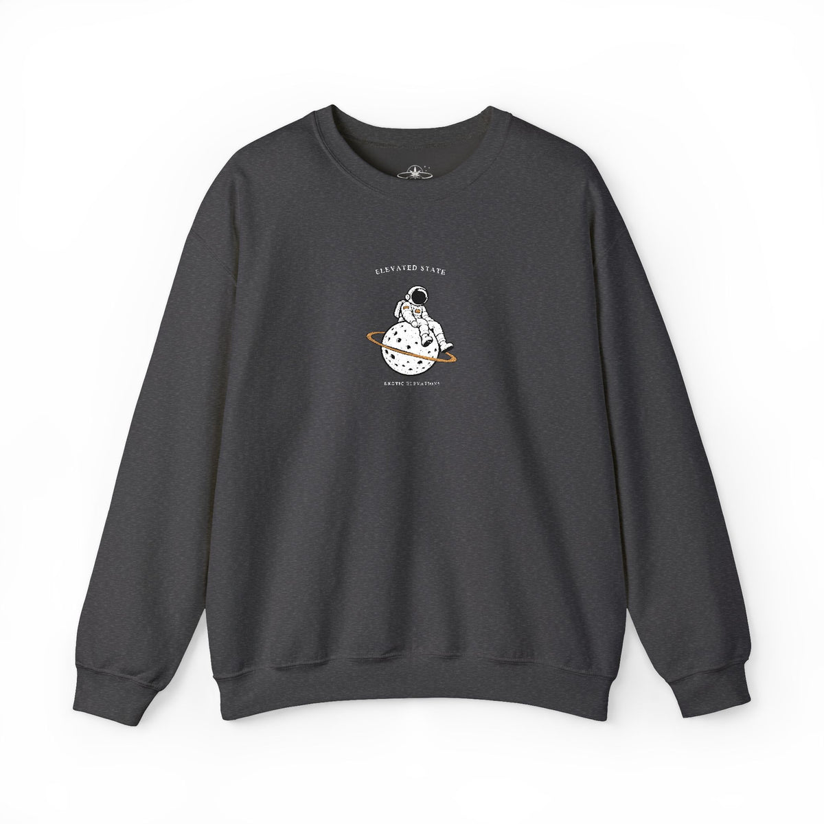 Crewneck Sweatshirt — Tiny Ghost Illustration Pullover