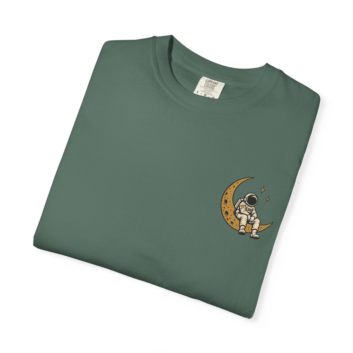 Astronaut Moon T-Shirt — "Elevated State" Graphic Tee