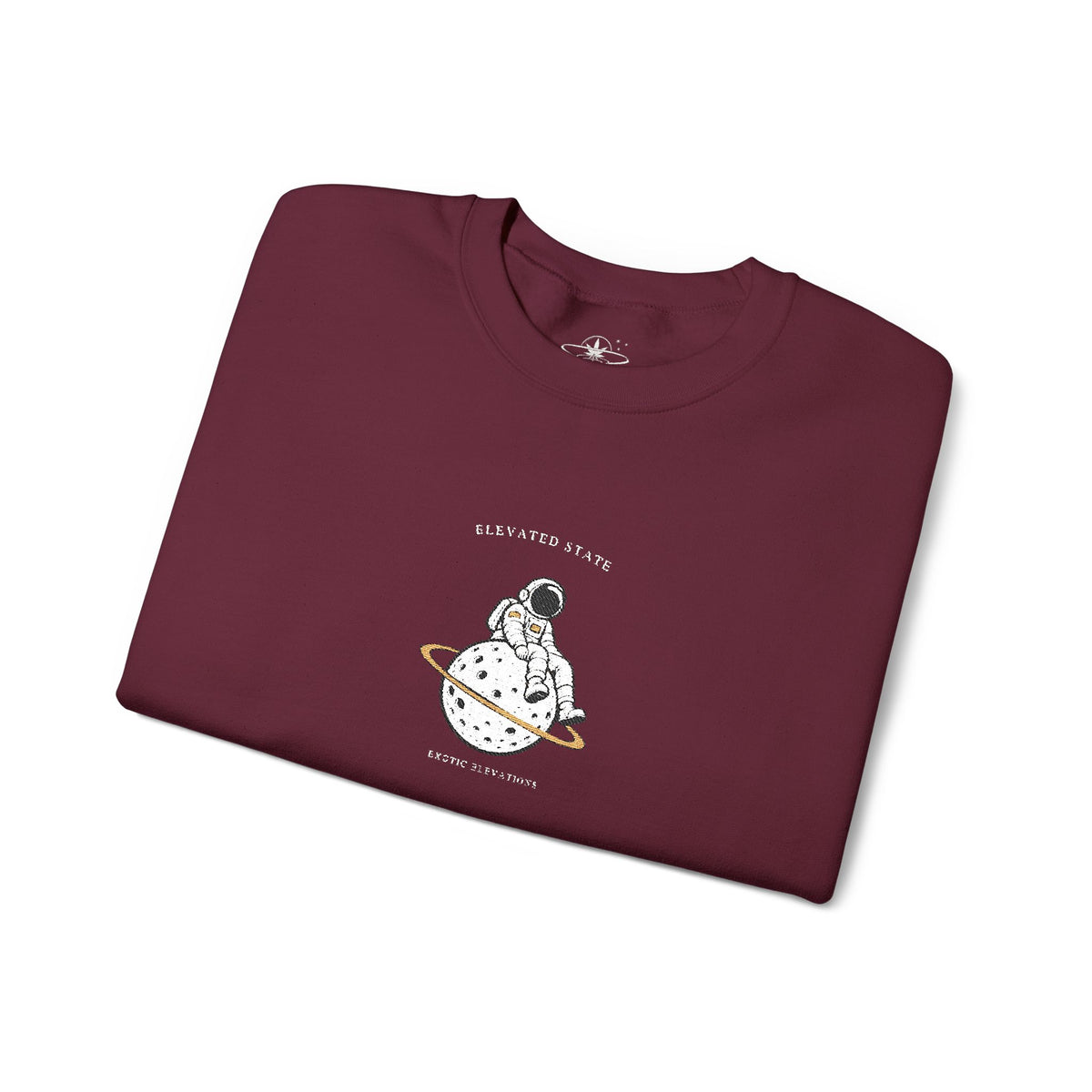 Crewneck Sweatshirt — Tiny Ghost Illustration Pullover