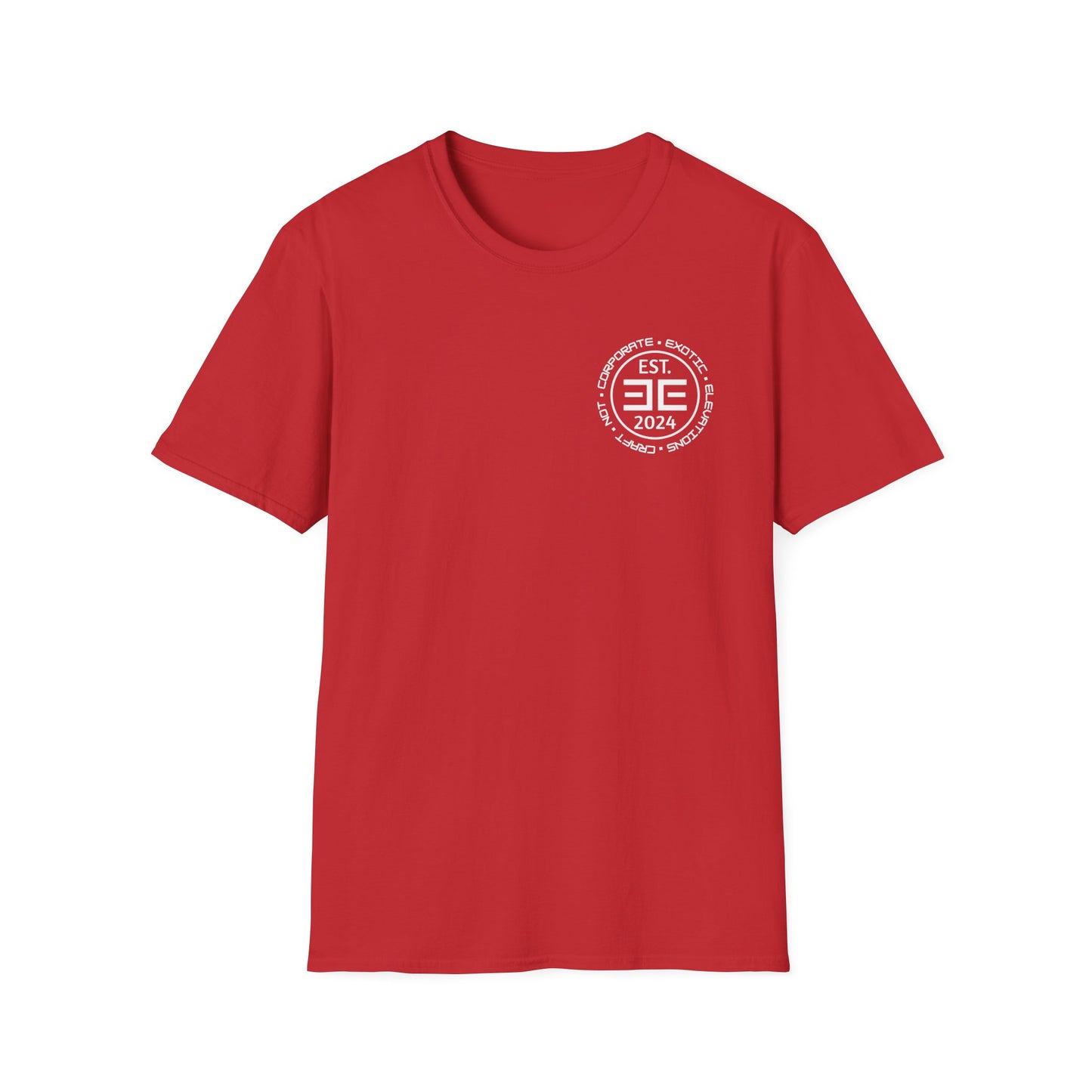 Established 2024 Logo T-Shirt — Minimal Retro Chest Emblem
