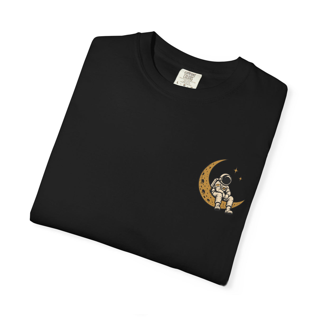 Astronaut Moon T-Shirt — "Elevated State" Graphic Tee