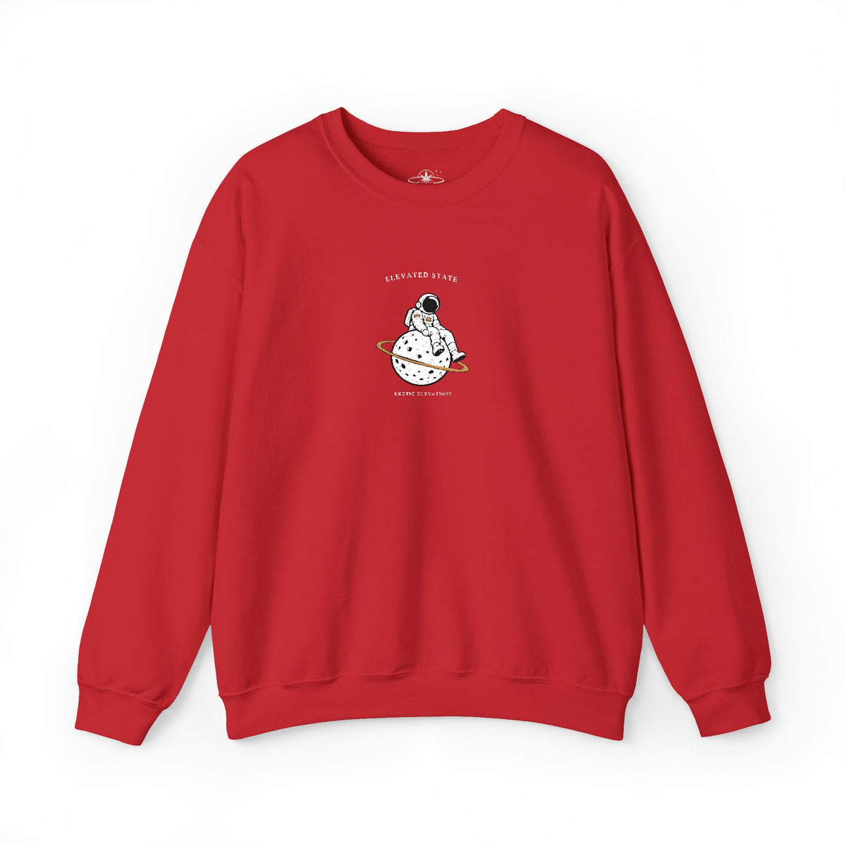 Crewneck Sweatshirt — Tiny Ghost Illustration Pullover