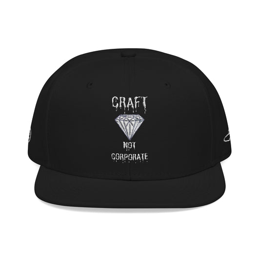 Craft Not Corporate Snapback Hat | Exotic Elevations Embroidered Cap