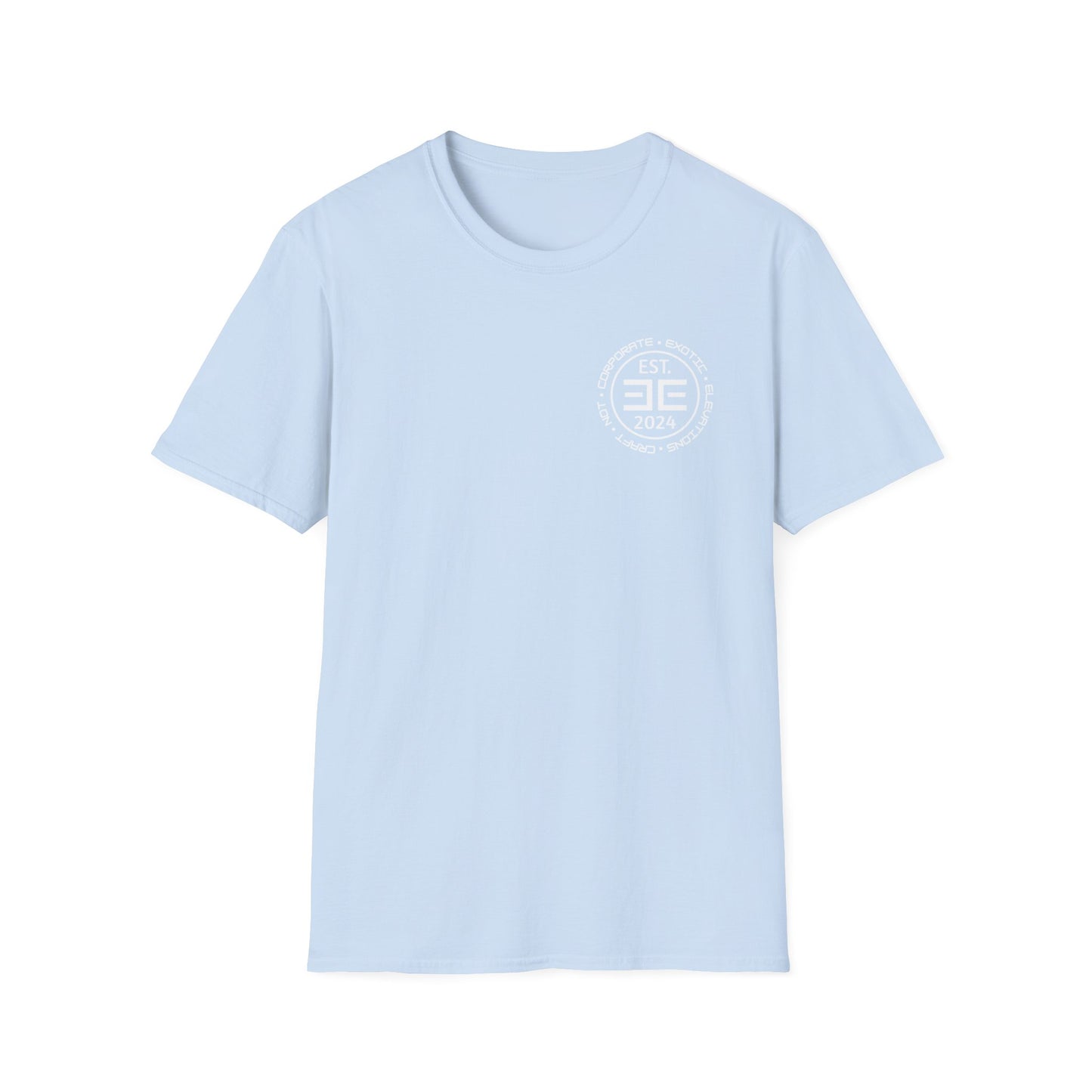 Established 2024 Logo T-Shirt — Minimal Retro Chest Emblem