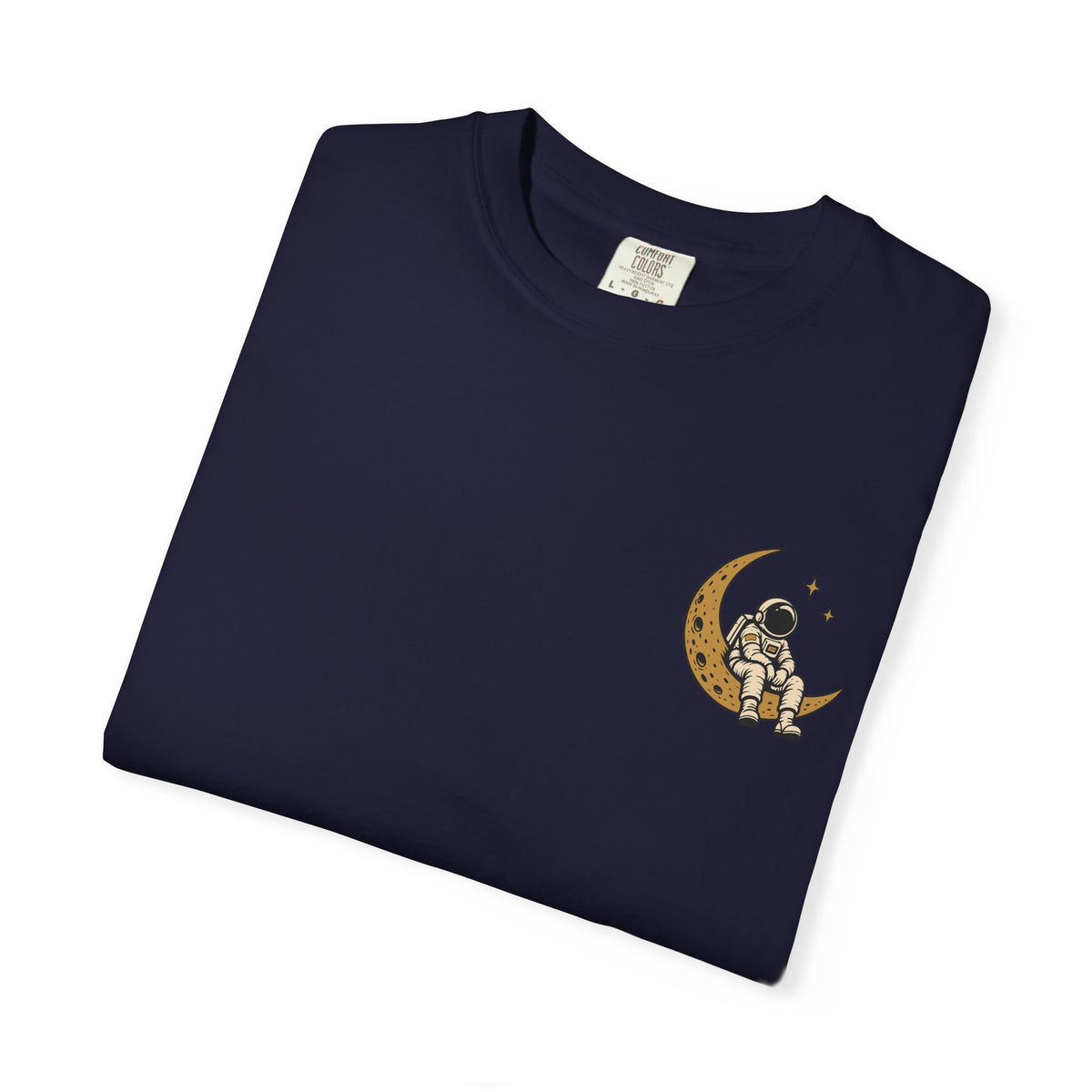 Astronaut Moon T-Shirt — "Elevated State" Graphic Tee