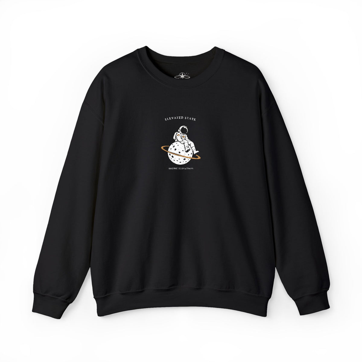Crewneck Sweatshirt — Tiny Ghost Illustration Pullover