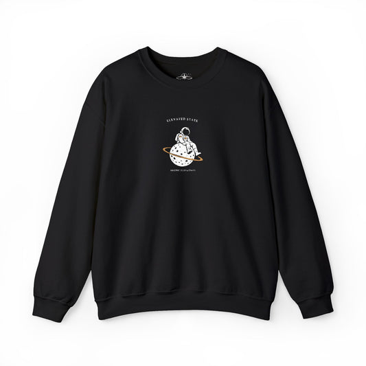 Crewneck Sweatshirt — Tiny Ghost Illustration Pullover