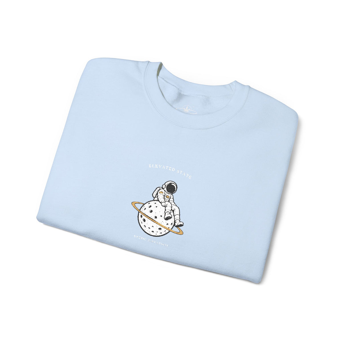 Crewneck Sweatshirt — Tiny Ghost Illustration Pullover