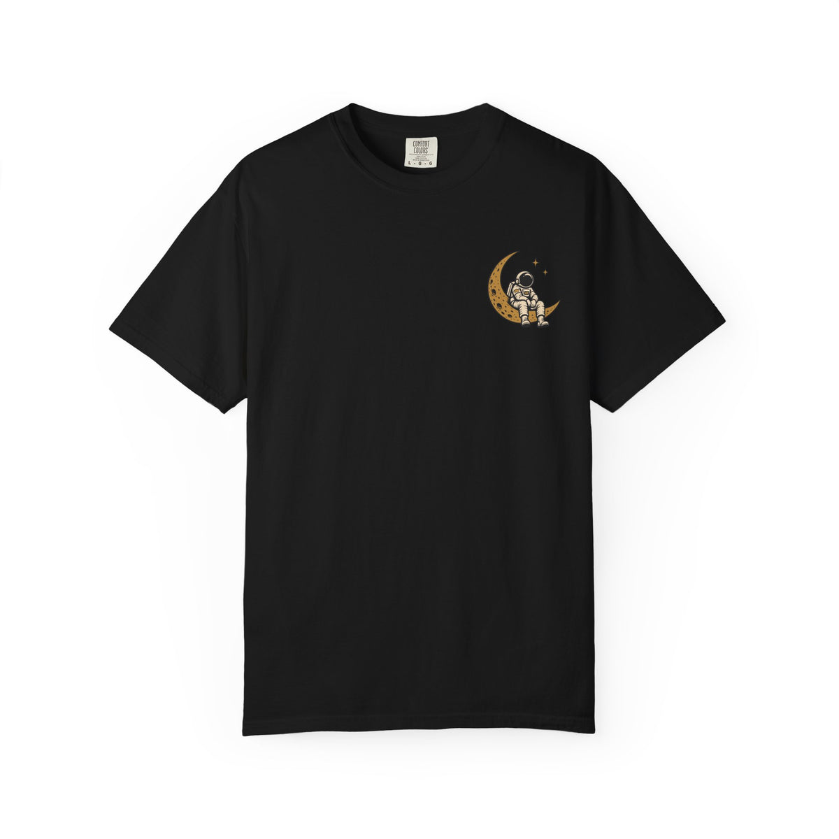 Astronaut Moon T-Shirt — "Elevated State" Graphic Tee