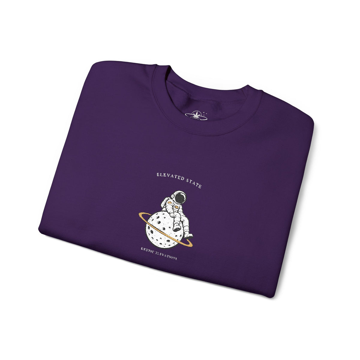 Crewneck Sweatshirt — Tiny Ghost Illustration Pullover