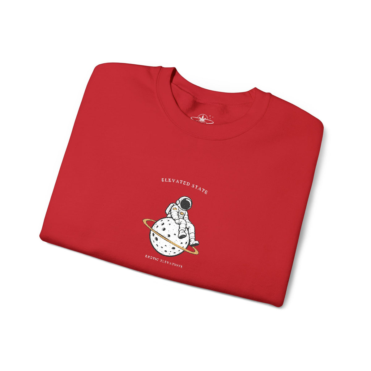 Crewneck Sweatshirt — Tiny Ghost Illustration Pullover