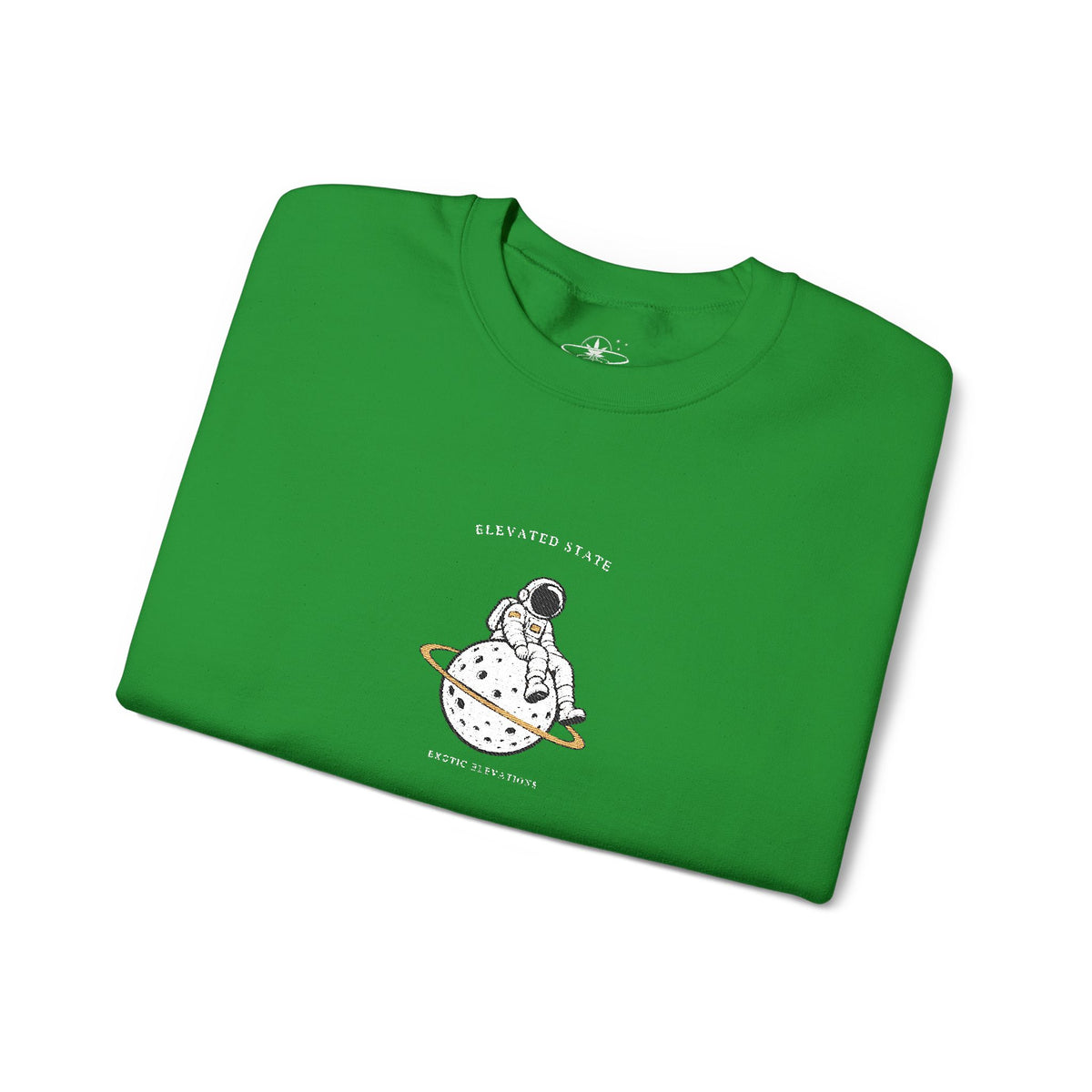 Crewneck Sweatshirt — Tiny Ghost Illustration Pullover