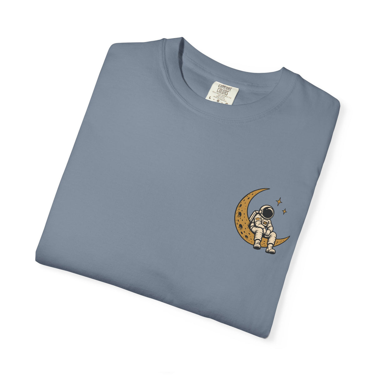 Astronaut Moon T-Shirt — "Elevated State" Graphic Tee