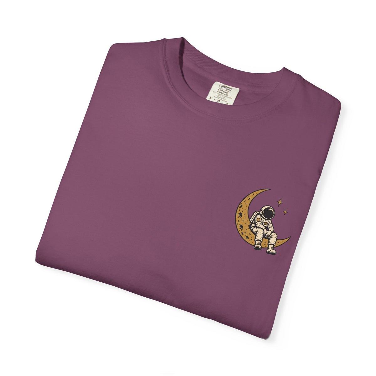 Astronaut Moon T-Shirt — "Elevated State" Graphic Tee