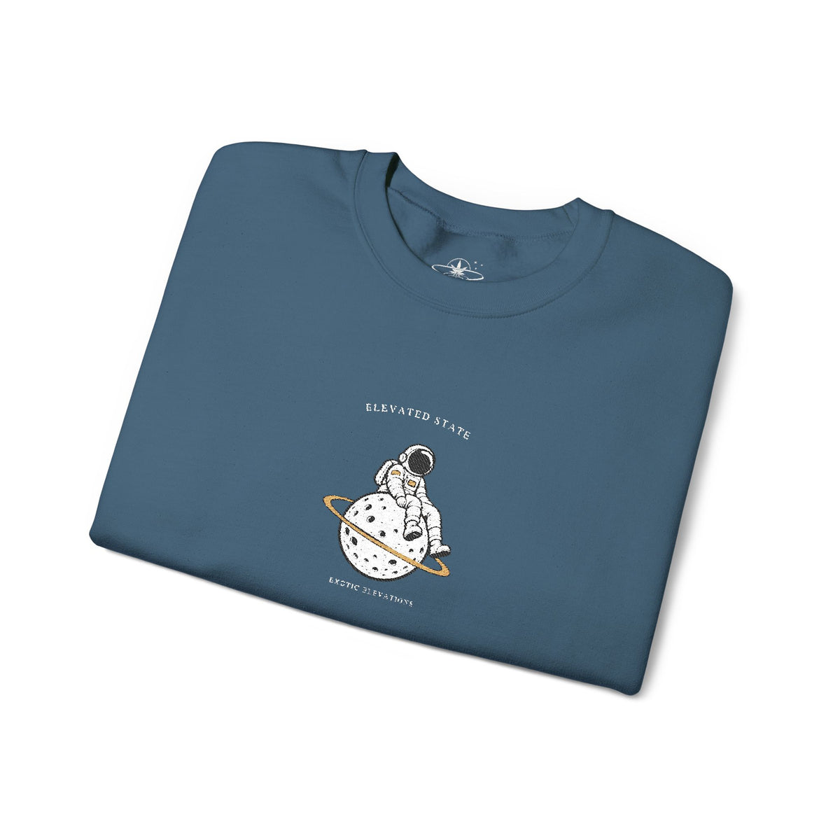 Crewneck Sweatshirt — Tiny Ghost Illustration Pullover