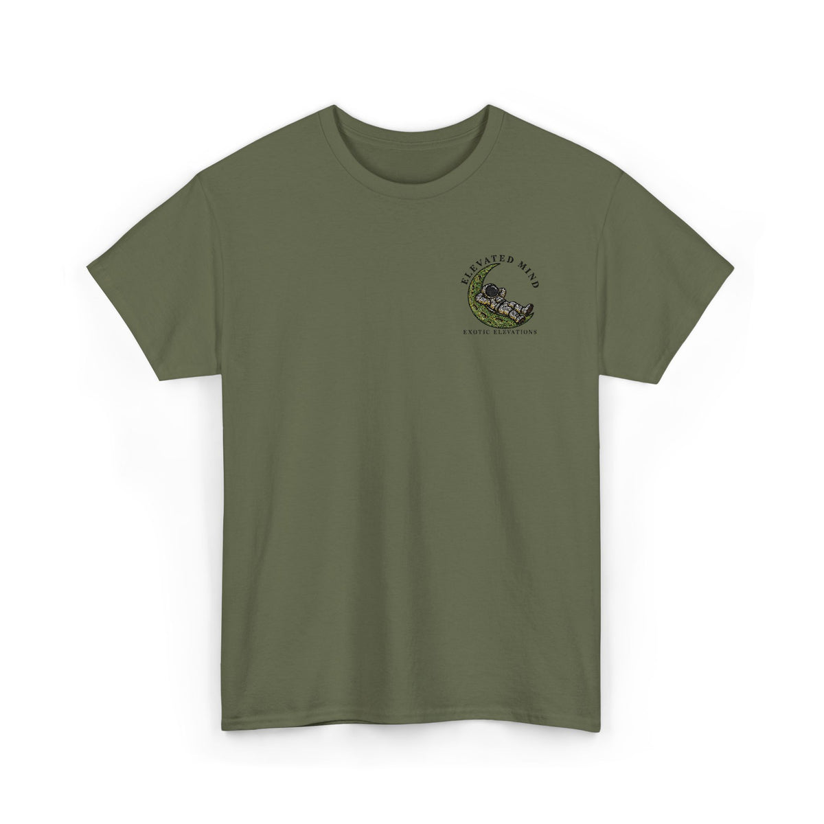 Moon Cheetah Tee — 'Be Wild' Graphic Animal Print Shirt