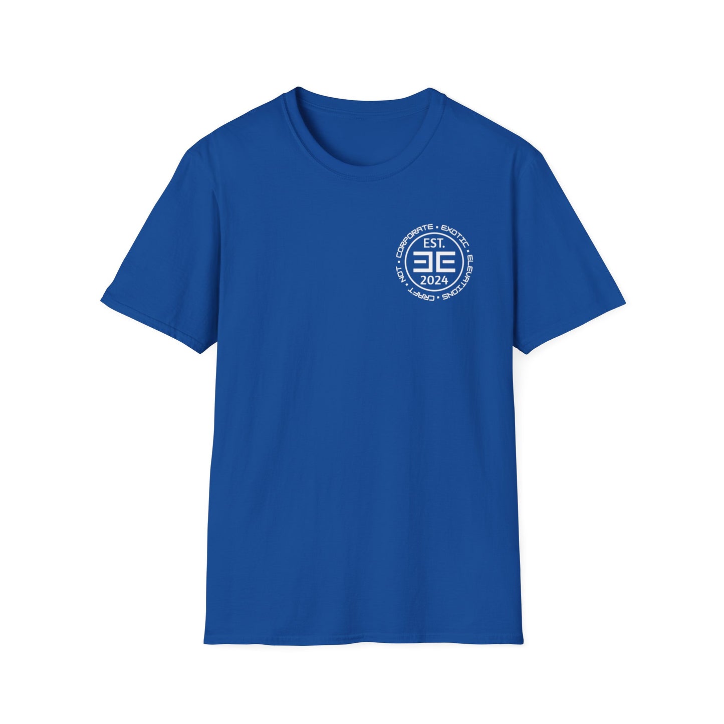 Established 2024 Logo T-Shirt — Minimal Retro Chest Emblem