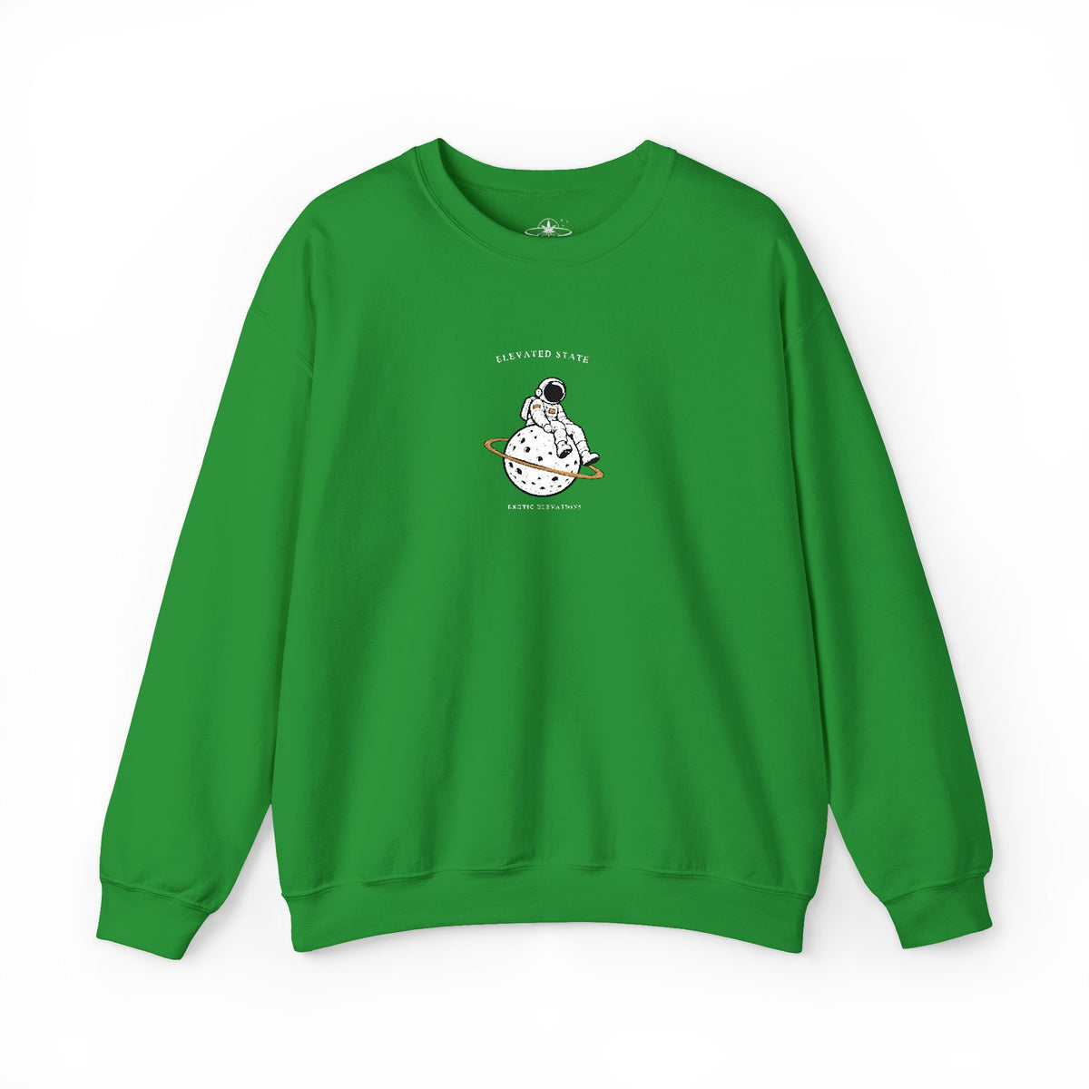 Crewneck Sweatshirt — Tiny Ghost Illustration Pullover
