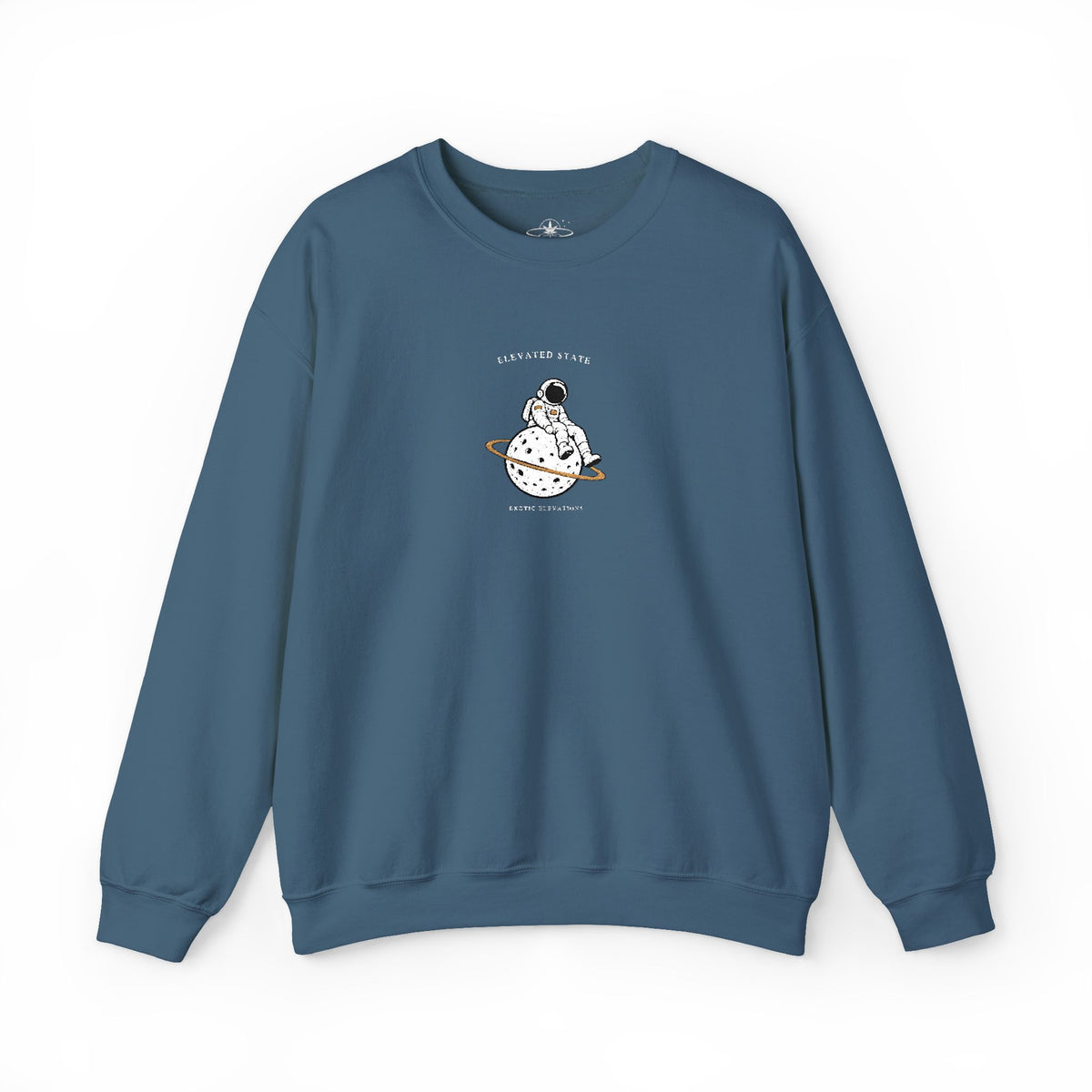 Crewneck Sweatshirt — Tiny Ghost Illustration Pullover