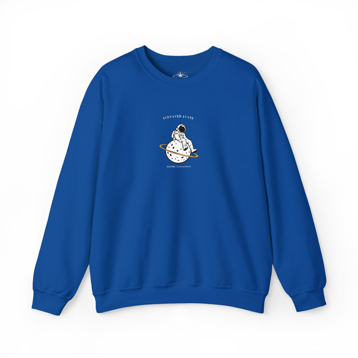 Crewneck Sweatshirt — Tiny Ghost Illustration Pullover