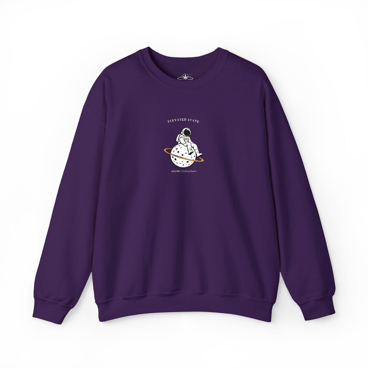 Crewneck Sweatshirt — Tiny Ghost Illustration Pullover