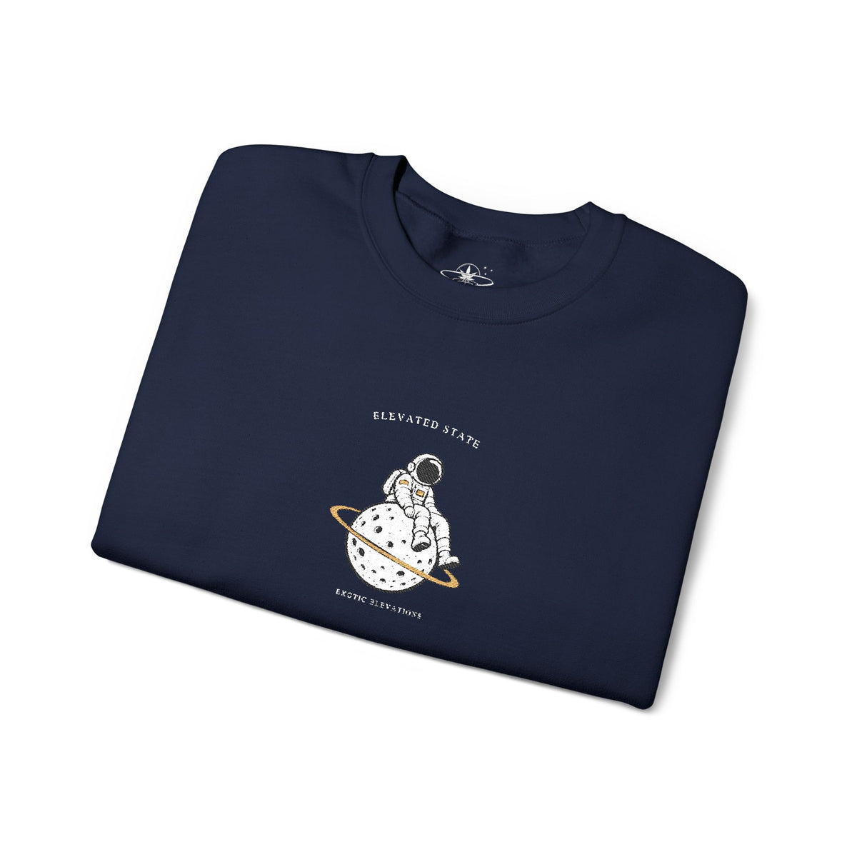 Crewneck Sweatshirt — Tiny Ghost Illustration Pullover