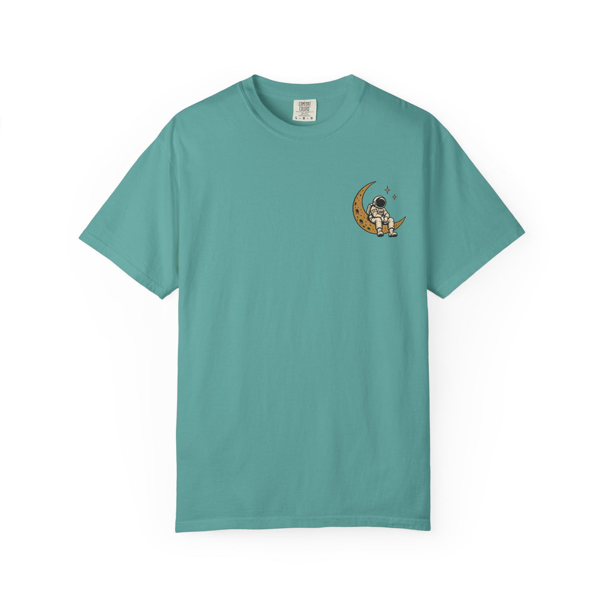 Astronaut Moon T-Shirt — "Elevated State" Graphic Tee