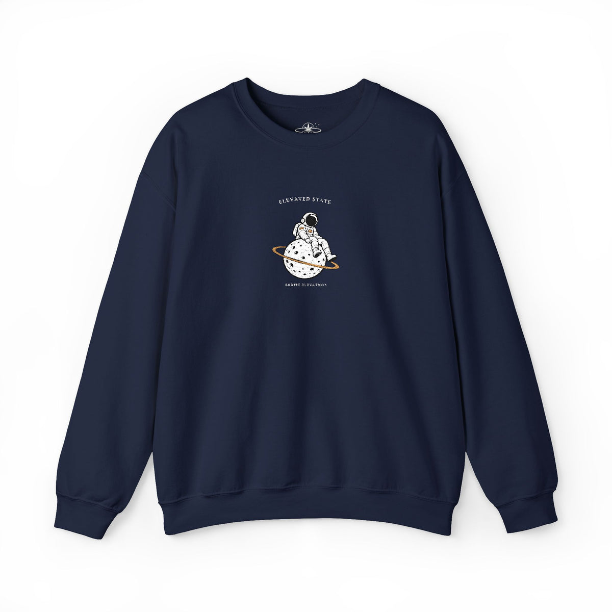Crewneck Sweatshirt — Tiny Ghost Illustration Pullover