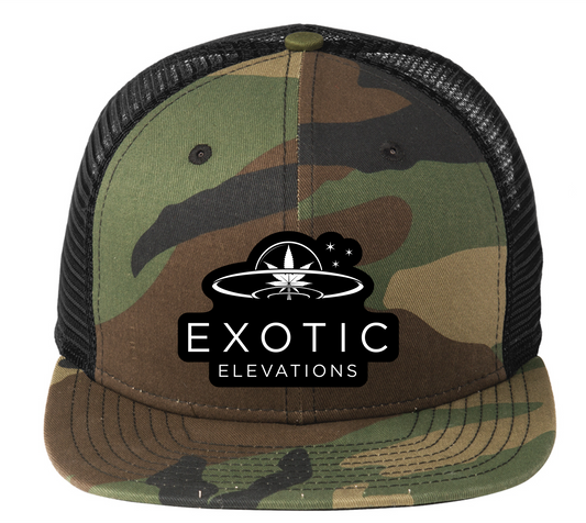 New Era Camo Trucker Hat